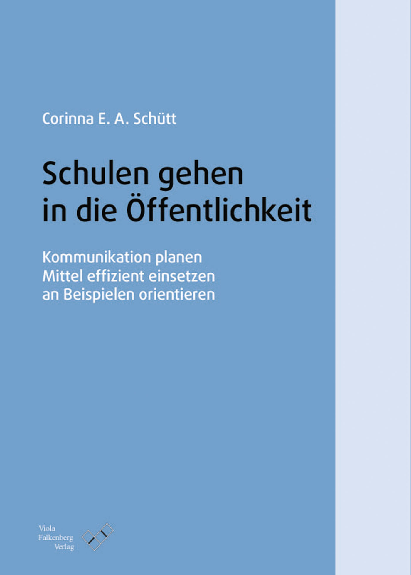 Buchcover 'Schule &Ouml;ffentlichkeitsarbeit'